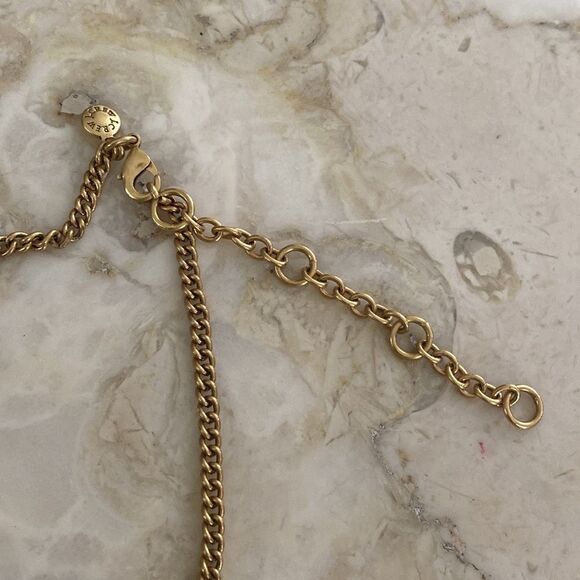 J.Crew Tortoise & Crystal Adjustable Necklace - Picture 8 of 12